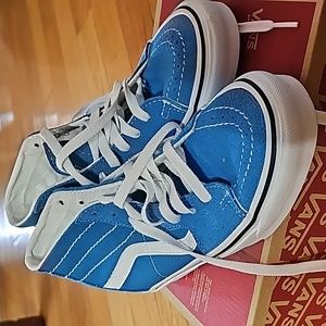 Vans blue high tops